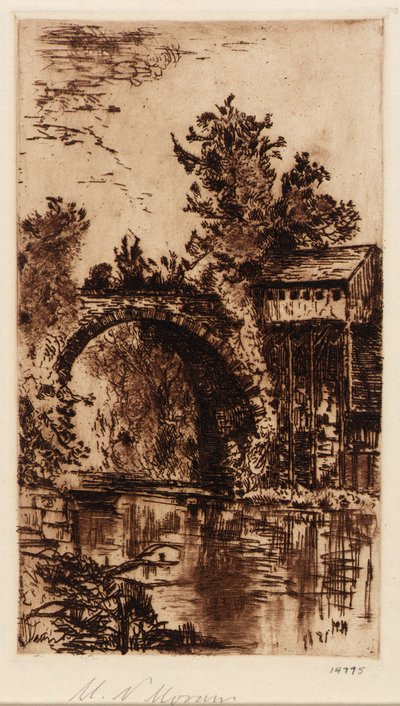 Pont sur le Buskill, Easton, Pa. - Mary Nimmo Moran