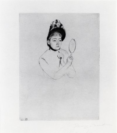 Le Bonnet - Mary Stevenson Cassatt
