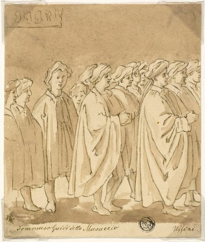 Procession de figures - Masaccio