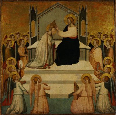 Le couronnement de la Vierge - Maso di Banco