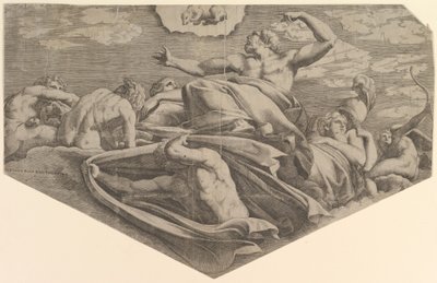 Jupiter et Callisto, 1540-56 - Master FG
