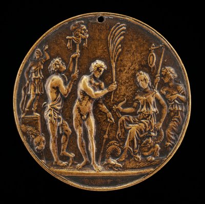 Scène Allégorique - Sacrifice à Diane, seconde moitié du 15ème siècle - Master IO.FF.