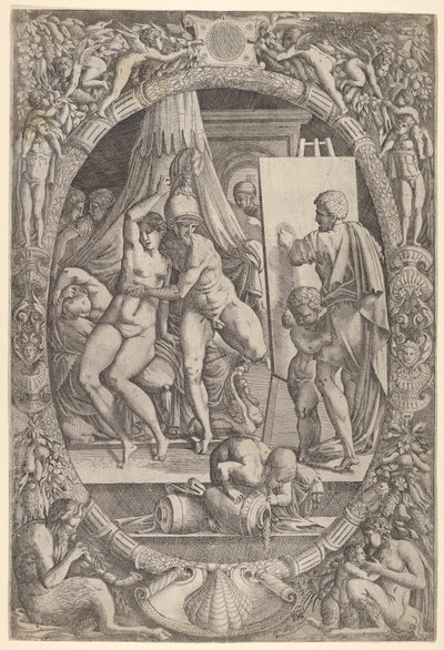 Apelles peignant Alexandre et Campaspe - Master IQV