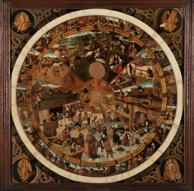 Cadran horaire et journalier originaire du Brabant - Master Leuvens