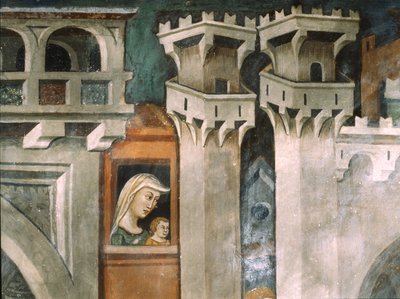 Entrée à Jérusalem - Master Trecentesco of Sacro Speco School