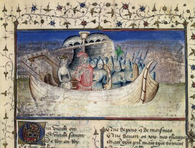 Brutus le Troyen prend la mer pour la Grande-Bretagne, de L