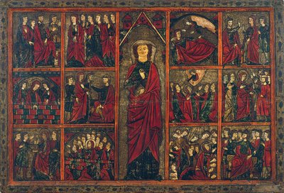 Sainte Ursule avec des scènes de sa vie - Master of Bierge