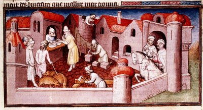 Scène du Livre des merveilles de Marco Polo..., début du XVe siècle - Master of Boucicaut