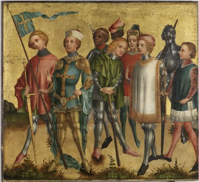 Saint Gereon de Cologne avec des soldats, vers 1460 - Master of Cologne