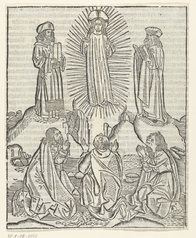 La Transfiguration du Christ - Master of Delft (attributed to)