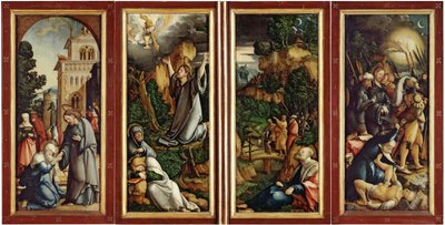 Le Retable Wildenstein fermé - Master of Messkirch