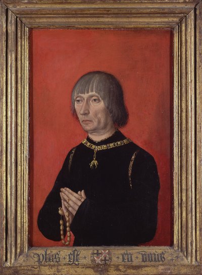 Portrait de Lodewijk van Gruuthuuse, vers 1472-82 - Master of Portraits of Princes