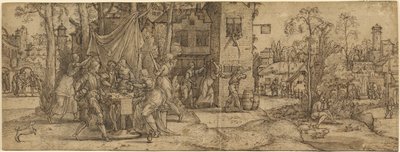 Scènes de la vie du fils prodigue - Master of Saint Christopher