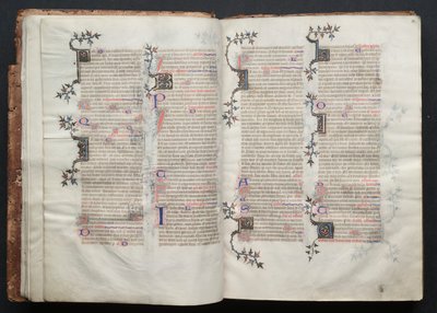Le Missel de Gotha : Fol. 12v, Texte - Master of the Boqueteaux