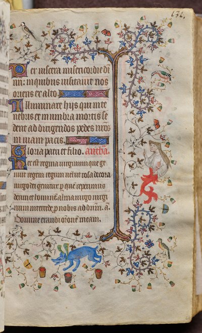 Heures de Charles le Noble, roi de Navarre (1361-1425) : fol. 66r, Texte - Master of the Brussels Initials and Associates