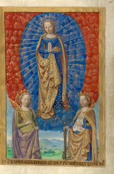 La Vierge dans une nuée d