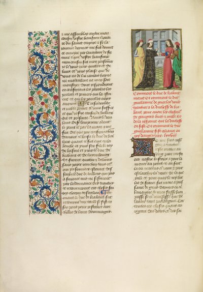 Duc Guillaume de Gelders et Richard II - Master of the Copenhagen Caesar