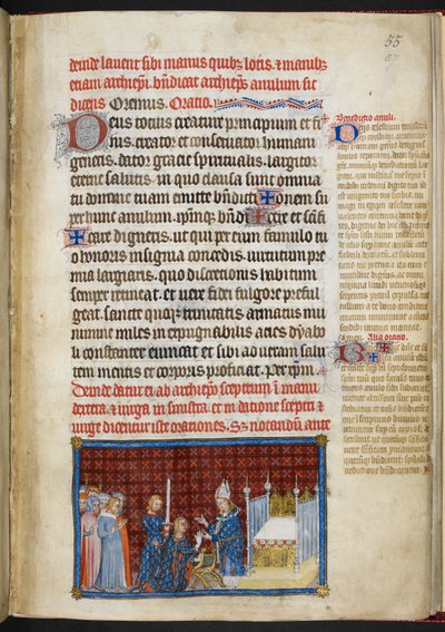 Le Roi recevant l