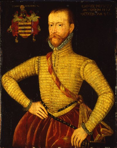 Portrait de Sir Gabriel Poyntz âgé de 36 ans - Master of the Countess of Warwick