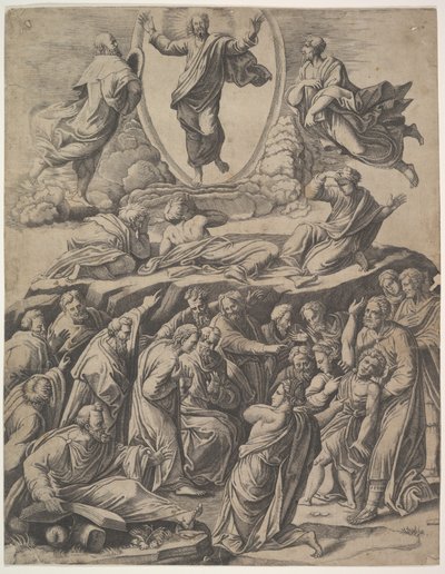 La Transfiguration du Christ (détail) - Master of the Die