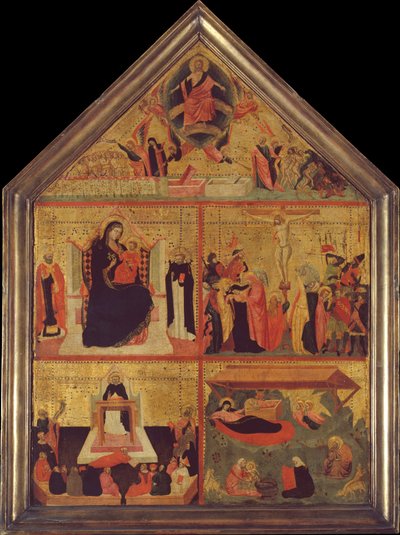 Le Jugement dernier, La Vierge et l