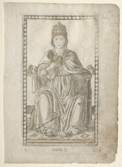 Le Pape de la Tarocchi, série E : Conditions de l