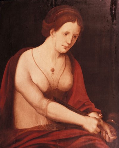 La mort de Lucrèce - Master of the Female Half Lengths