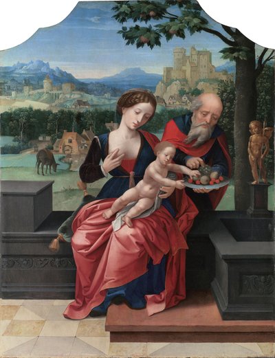 Le reste sur La fuite en Égypte - Master of the Female Half Lengths