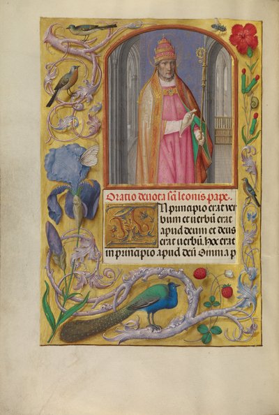 Pape Léon - Master of the First Prayer Book of Maximilian