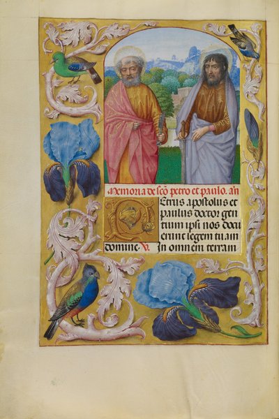 Saints Pierre et Paul - Master of the First Prayer Book of Maximilian