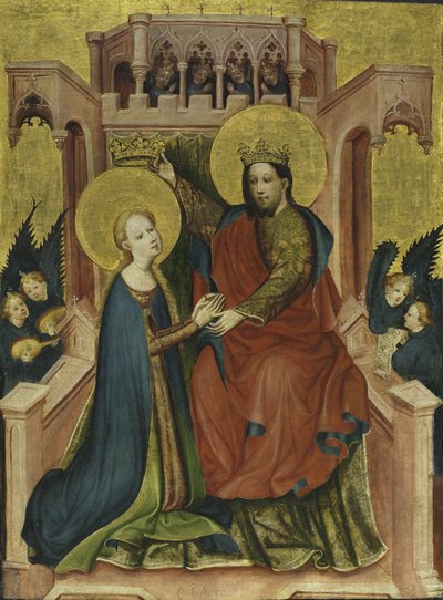 Couronnement de la Vierge - Master of the Fröndenberg Altarpiece