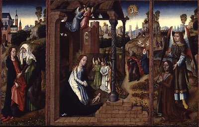 La Nativité avec la Visitation et l