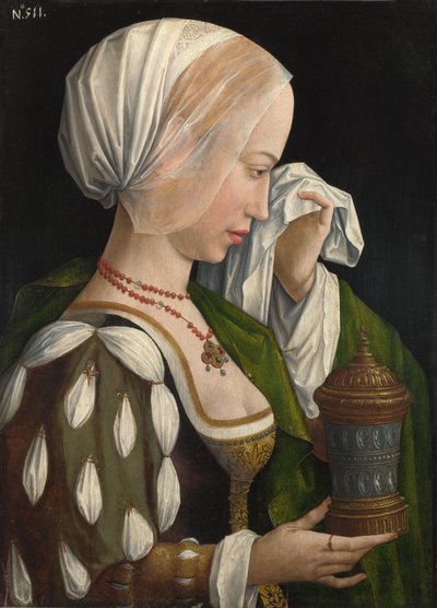 La Madeleine en pleurs, c. 1525 - Master of the Magdalen Legend,