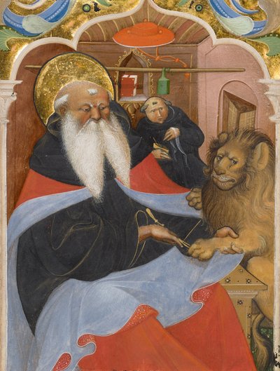 Saint Jérôme extrayant une épine de la patte d