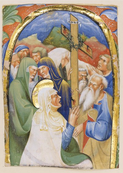 La découverte de la Sainte Croix. D