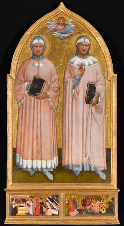 Saint Côme et Saint Damien, vers 1370-1375 - Master of the Rinuccini Chapel