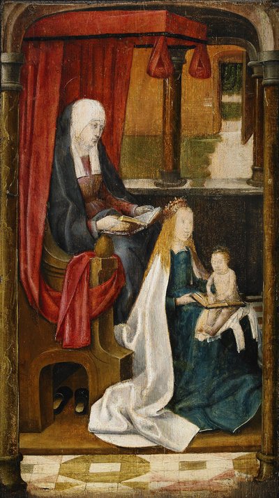 La Vierge enseignant l