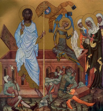 La Résurrection du Christ, vers 1350, 1955 - Master of the Vyssi Brod Altar