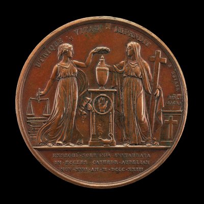 Justice et Foi [verso], 1823 - Mathias Nicholas Marie Vivier