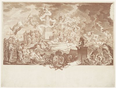 Allégorie du vrai patriotisme, 1788 - Mathias de Sallieth