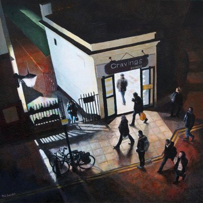 Cravings, 2019 (acrylique sur panneau) - Matt Bannister