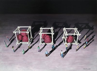More Than One, 2021 (acrylique sur panneau) - Matt Bannister