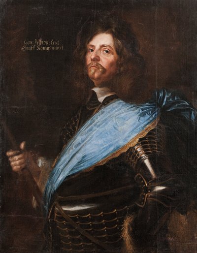 Maréchal de camp Hans Christoffer von Königsmarck - Mattaus the Younger Merian