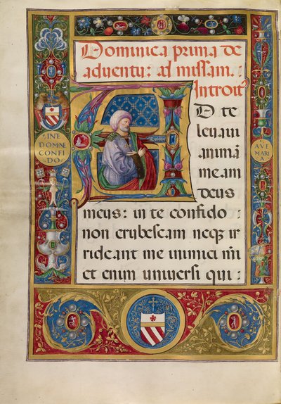 Initiale A - Matteo da Milano