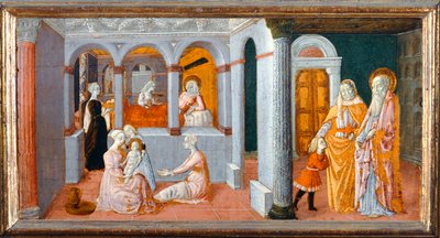 La Naissance de la Vierge … - Matteo di (attr.to) Giovanni