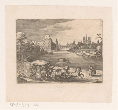 Vue de Paris - Matthäus Merian (I)