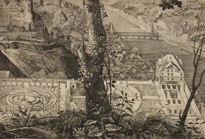 Hortus Palatinus. Jardin du château de Heidelberg - Matthäus Merian d.Æ.