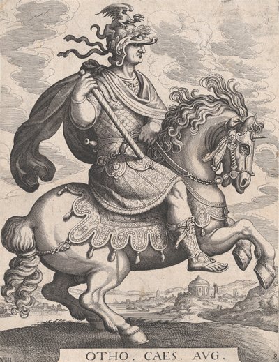 Planche 8 : Empereur Othon à cheval, de 