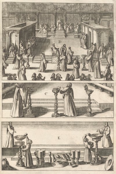 Planche de "Topographia Italiae", 1688 - Matthaus Merian