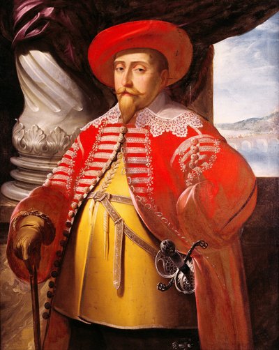 Portrait de Gustave-Adolphe - Matthaus Merian